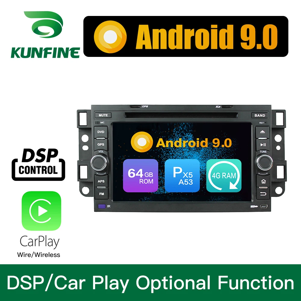 Android 9,0 Восьмиядерный 4 Гб ОЗУ 64 Гб ПЗУ автомобильный DVD GPS; Мультимедийный проигрыватель автомобильный стерео для Chevrolet AVEO 2002-2011 радио головное устройство