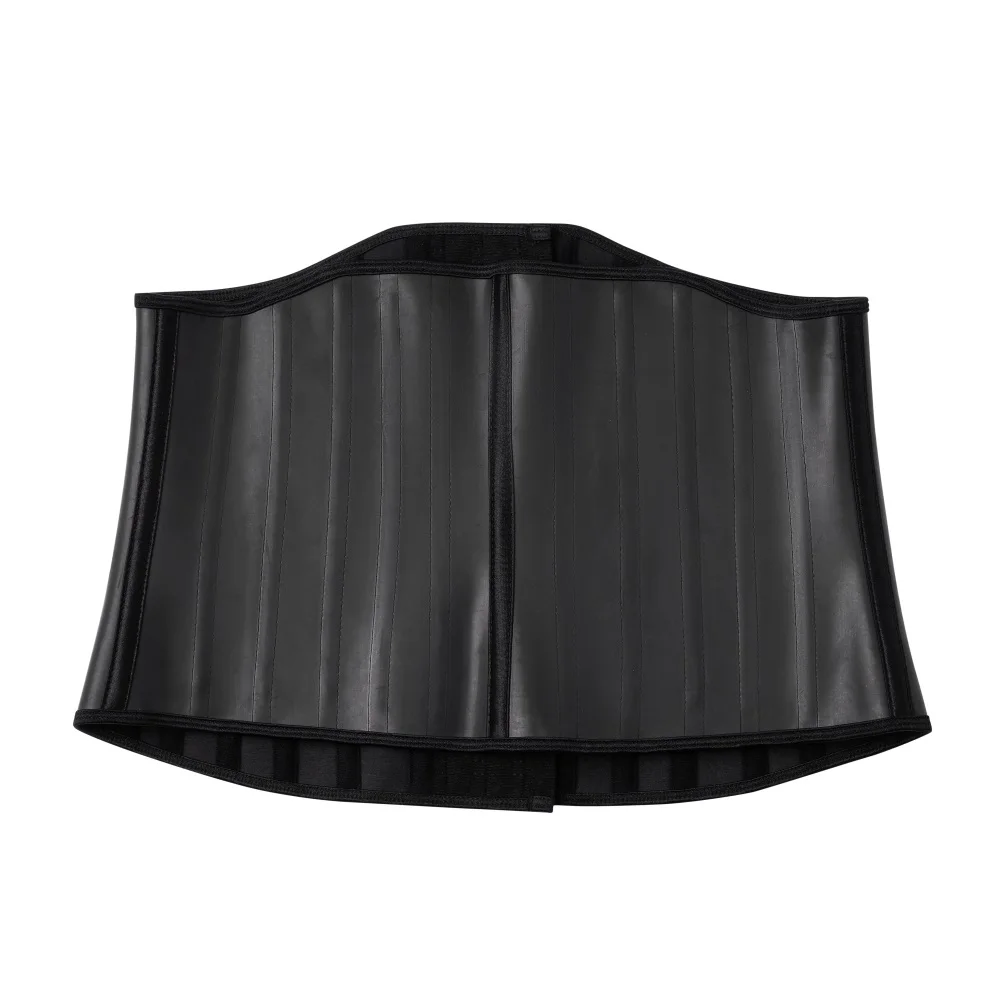 XXS XS 25 Steel Bone Latex Waist Trainer Body Shaper Tummy