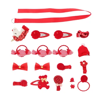 

18Pcs Hair Clips Set Lovely Beautiful Variety Hairpins Hair Clips for Girls