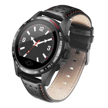 

Smart Bracelet Carbon Fiber Shell 1.22inch Color Screen Heart Rate Blood Pressure Monitoring IP68 Waterproof Men's Smart Watch