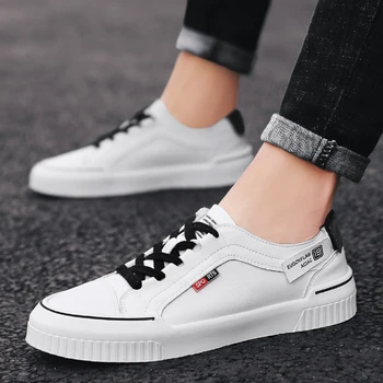 

Best Selling Casual Shoes Mens Anti Slip Leather Sneakers Men Comfortable Luxury Brand Men Shoes Good Quality Men Walking Shoes