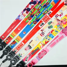 Новая мода trendAnime шейный ремень шнурок для ключей ID карта тренажерный зал Мобильный телефон ремни USB бейдж держатель DIY веревка