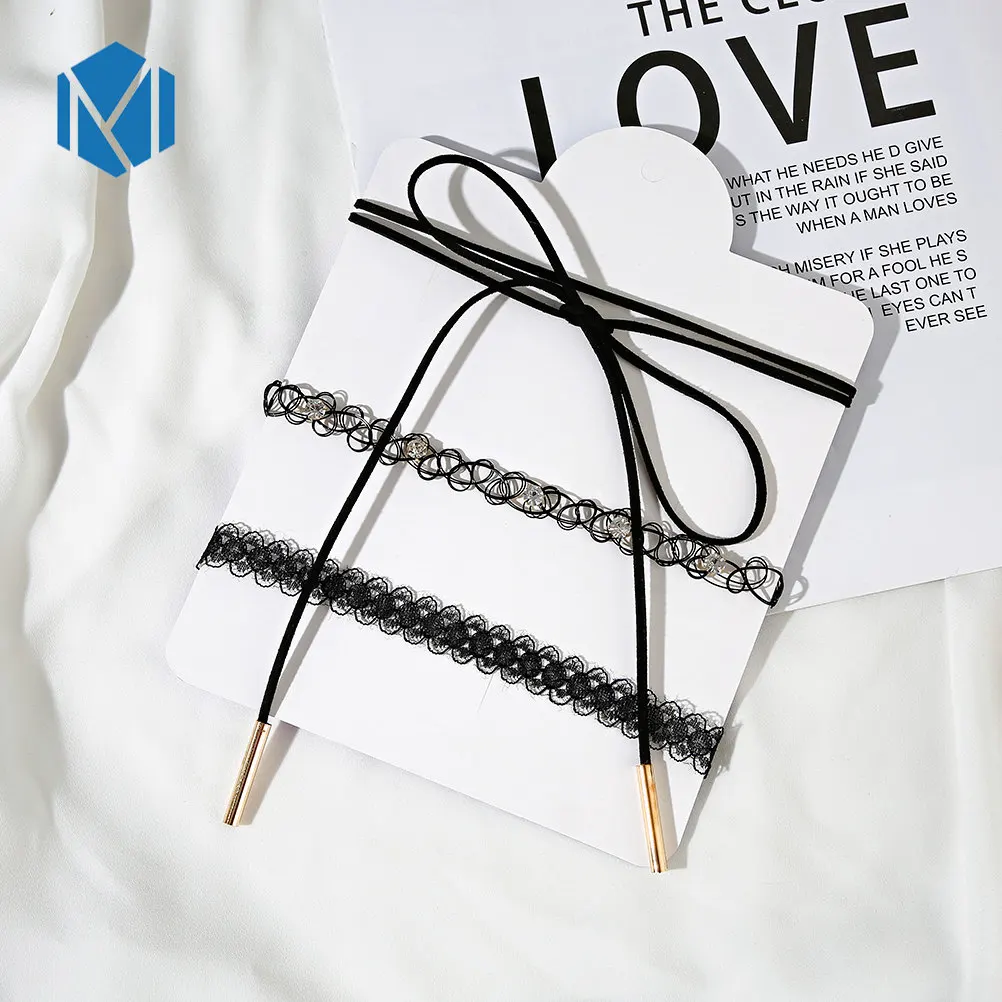 M MISM, новинка, модное, элегантное, очаровательное колье для девочек, женское, для вечеринки, ювелирное изделие, аксессуары для шеи, красивые, одноцветные, стразы, ожерелье для женщин - Окраска металла: N