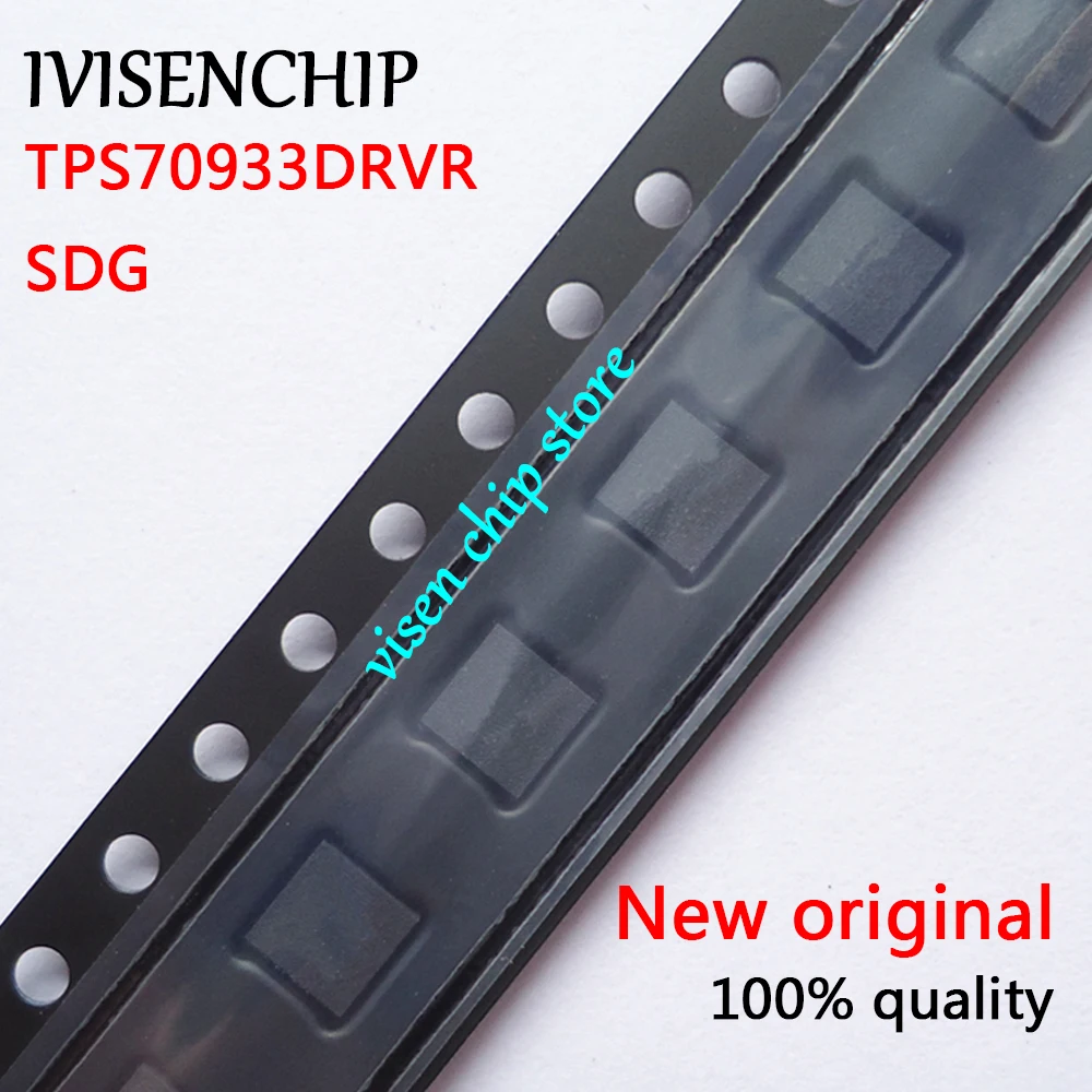 

10 шт TPS70933DRVR TPS70933 SDG QFN-6
