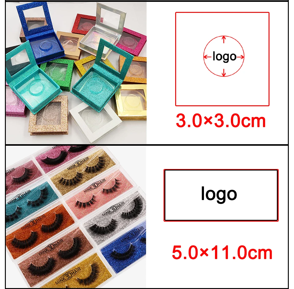 Etiqueta do Logotipo do Logotipo dos Tubos do Lipgloss do Vison dos Cílios do Logotipo Cílios Logotipo dos do 4 Cílios postiços