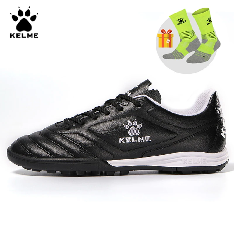 Soccer Shoes Sneakers Futsal Training Professional KELME TF Men 871701 Wearable Anti-Slippery