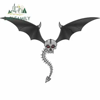 

EARLFAMILY 13cm x 8.5cm For Devil Halloween Hell Motorcycle Car Bumper Stickers Waterproof Decal Creative Personality DIY