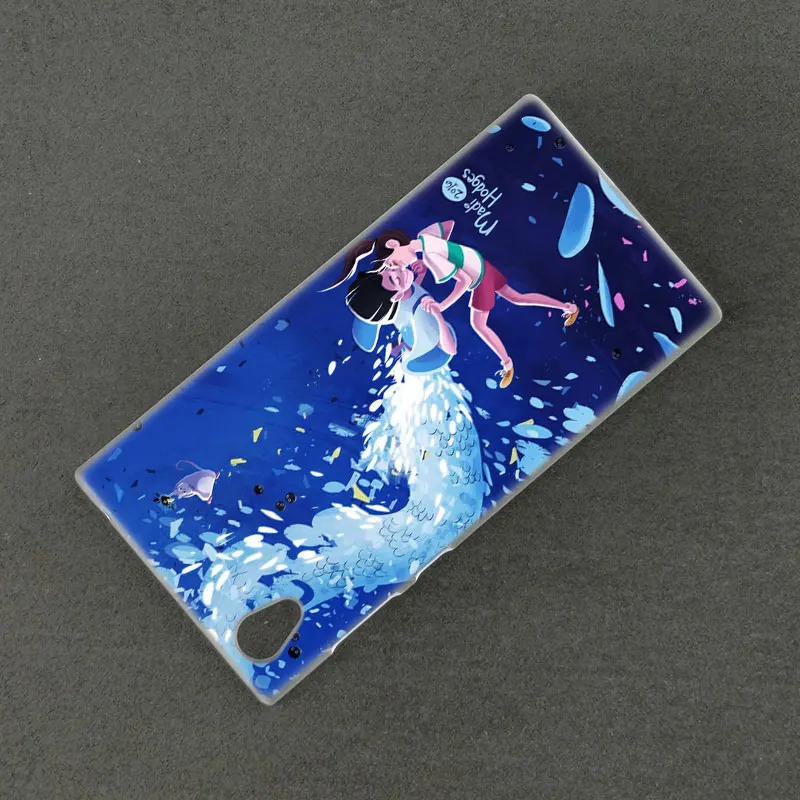 Studio Ghibli Аниме жесткий чехол для Sony Xperia L1 L2 L3 X XA XA1 XA2 XA3 ультра 10 плюс E5 XZ XZ1 XZ2 компактный XZ3 XZ5 2 20 крышка