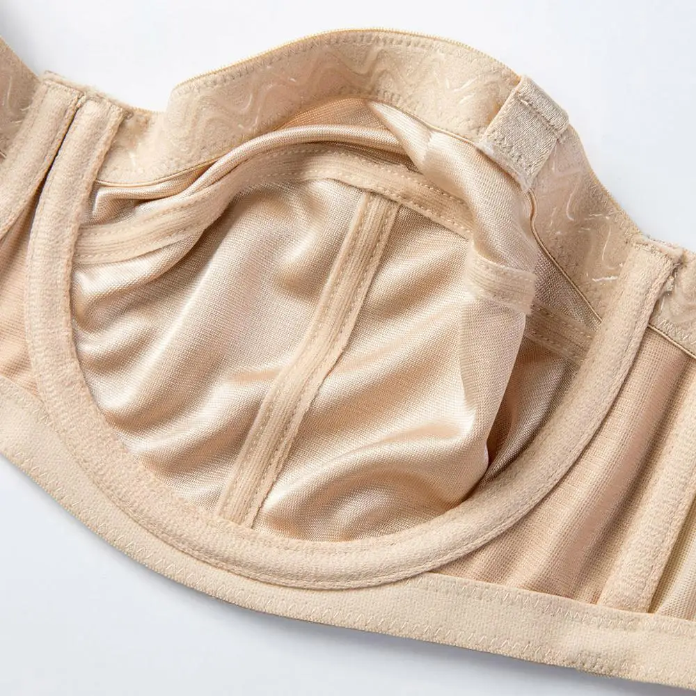 Women's Underwire No Padding Ultra Support Convertible Strapless Bra