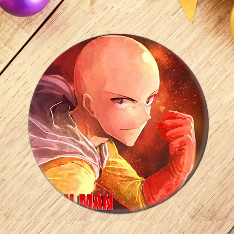 Мода Аниме 1 шт. один удар человек значок косплея Genos Tatsumaki брошь булавки милые Saitama коллекция Значки для рюкзаков