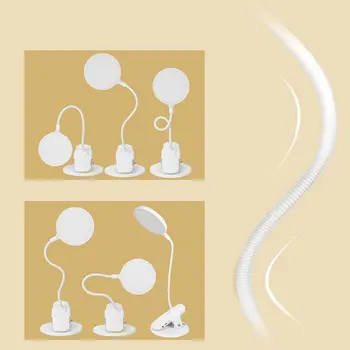 

Table Lamp Desk Led Lamp Touch Clip Desktop Rechargeable Usb Table Light Night Lights Home Office Protection Study Light