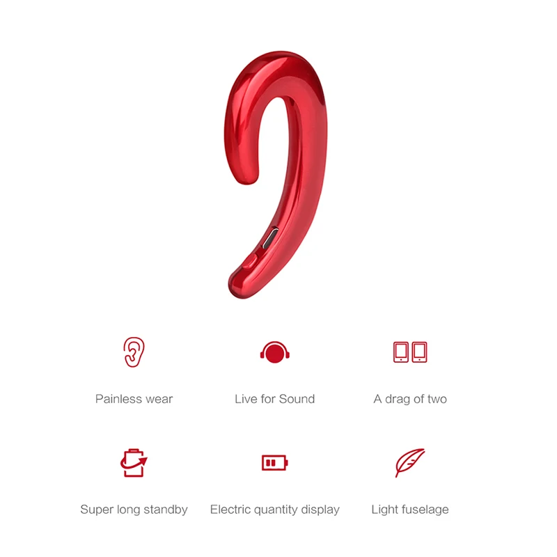 K8 4,1 Bluetooth Беспроводные наушники с микрофоном без затычек для ушей гарнитура для Xiaomi samsung Универсальная гарнитура Bluetooth гарнитура