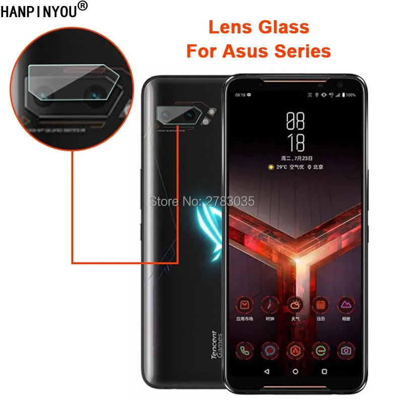 Для Asus ROG Phone3 Strix 2 II ZS661KS/ZS600KL Zenfone 6Z 5Z 5Q селфи тонкая задняя камера защитная крышка