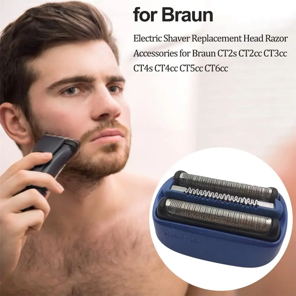 

Braun 40B Blade Foil And Cutter Replacement Razor Head For CoolTec Shaver Series CT2s CT2cc CT3cc CT4s CT4cc CT5cc CT6cc