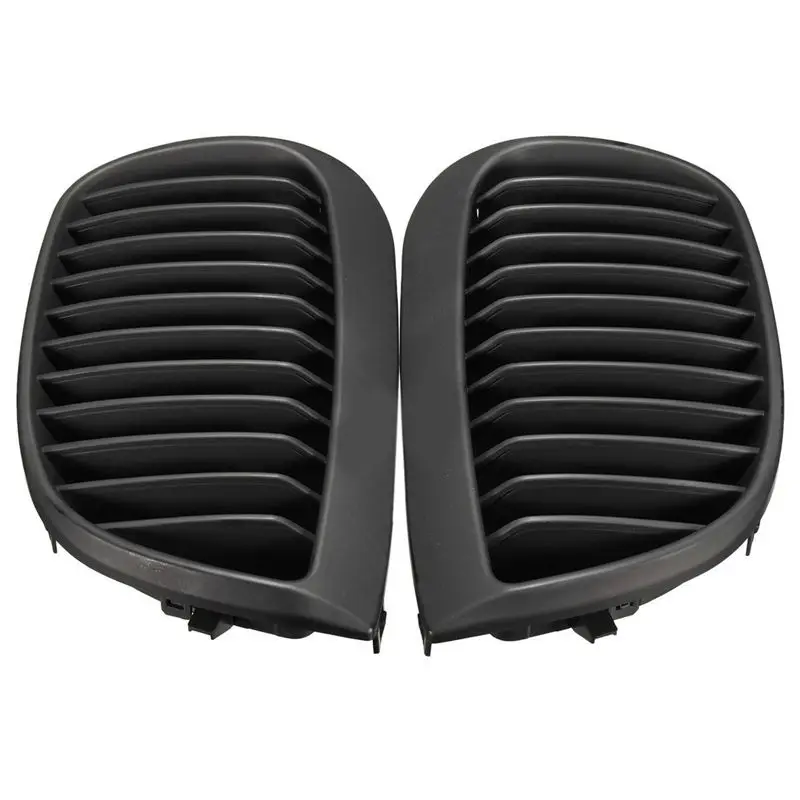 

1 Pair Black Car Front Kidney Grille Racing Grill For B m w 1 Series E81 E87 2004-2007 Oe:51137077129 51137077130
