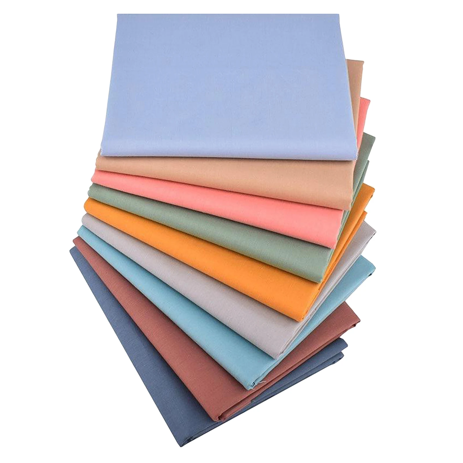 

100% Cotton Fabric Solids By The Yard Squares for DIY Sewing Patchwork Quilting