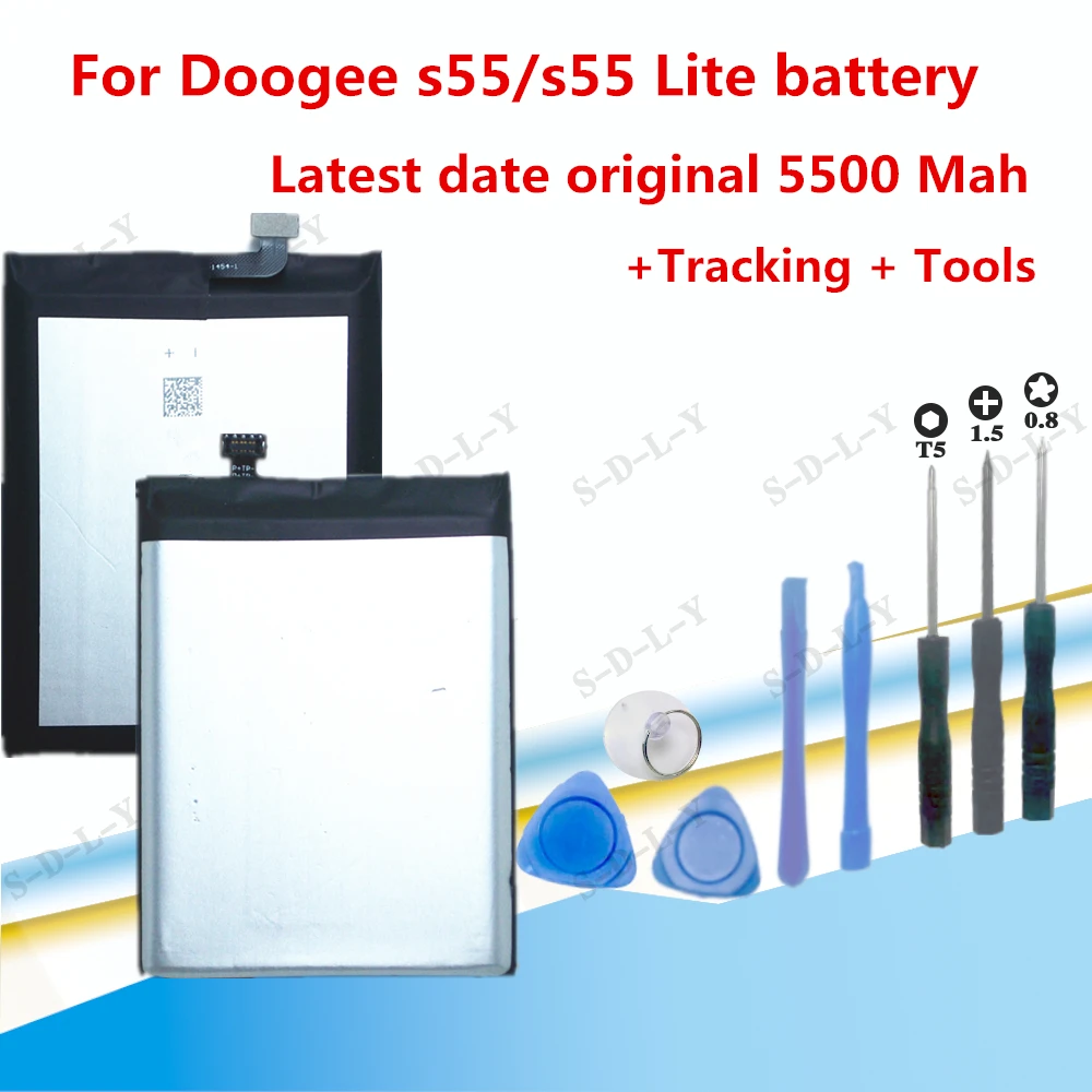 3 8 V BAT18735500 батарея 5500mah Для Doogee s55 s55Lite батареи мобильного телефона + отслеживание