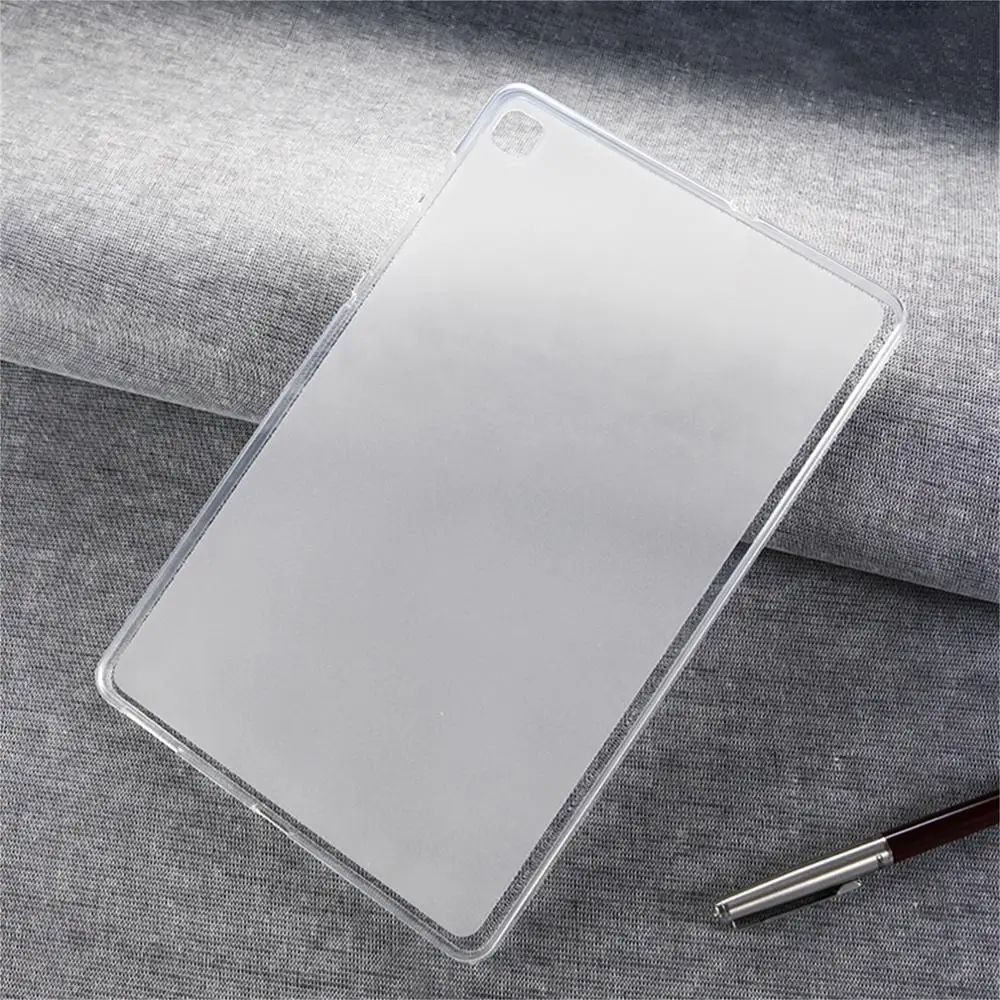 Clear TPU Shockproof Tablet Back Cover - Transparent Soft Case