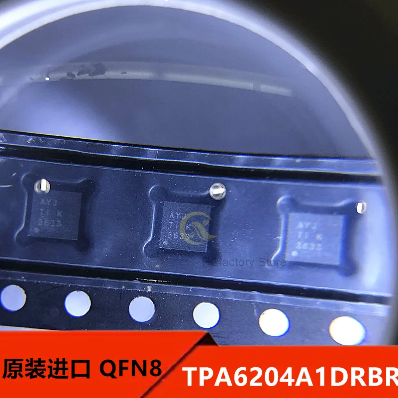 

Новый оригинальный Tpa6204a1drbr пакет qfn8 Шелковый экран AYJ оригинальный аудиоусилитель оптом полный список распределения