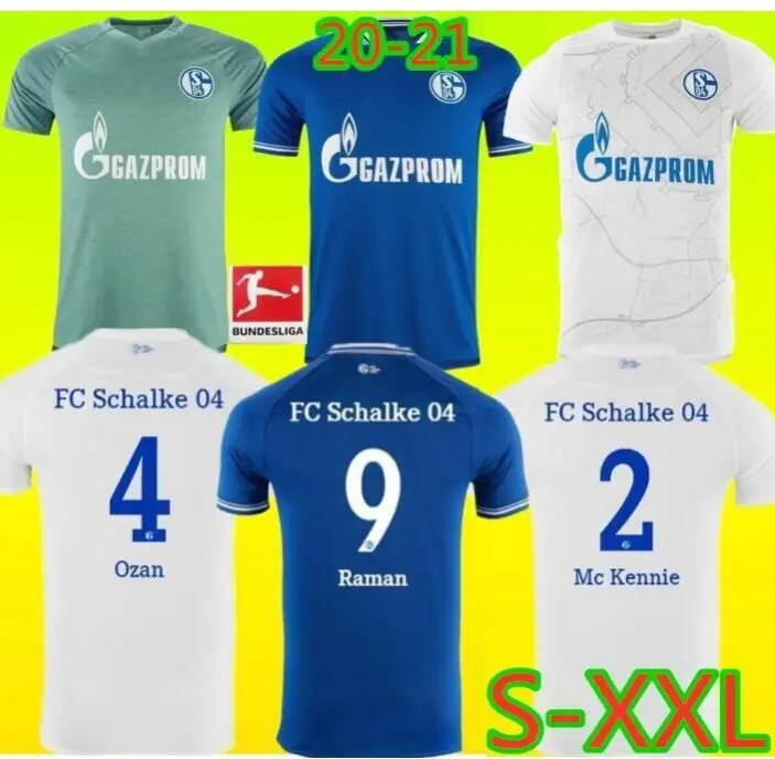 Fast Shipment To Germany Trikot 20 21 Schalke 04 Jerseys Kit 2021 2020 Home Away Serdar Ozan Harit Raman Bentaleb Kutucu Shirts Casual Shirts Aliexpress