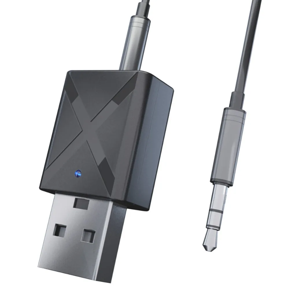 2 в 1 Bluetooth 5,0 аудио адаптер приемник передатчик беспроводной ключ 3,5 мм, AUX, разъем аудио BT приемник