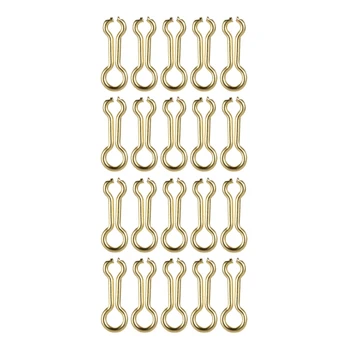 

400PCS Sinker Wire Eye Pesca Carp Fishing Saltwater Steel Alloy for DO-IT Molds Sinker Wire Eye Size M & S