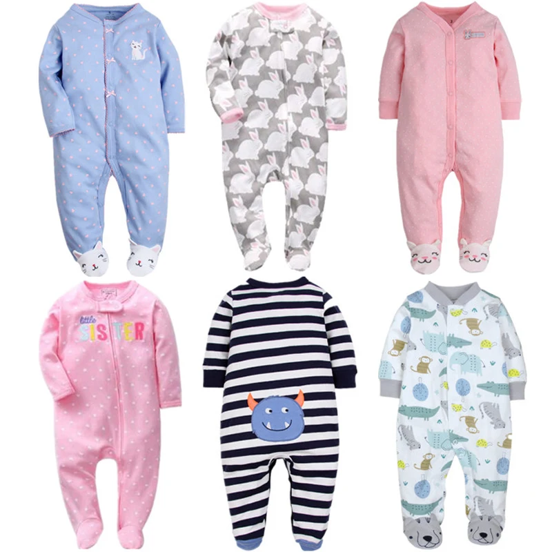 Детский комбинезон Orangemom с длинным рукавом 100% хлопок|baby romper long|baby long sleevebaby brand |