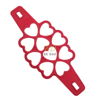 

Silicone Cake Mold Porous Pancakes with Seven Holes Omelette Maker Baking Mould