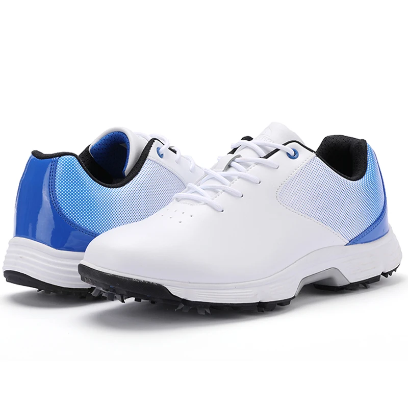 marathon ret opadgående Waterproof Leather Golf Shoes Size 14 Red White Blue Golf Shoes with Spikes  Men Golf Shoe Spikes Replacements AthleticsTrainers _ - AliExpress Mobile