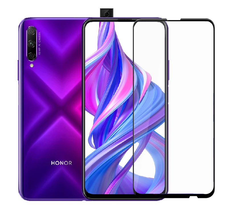 Thouport полное покрытие для huawei Honor 9X STK-LX1 Global закаленное стекло для Honor 9X Премиум протектор экрана