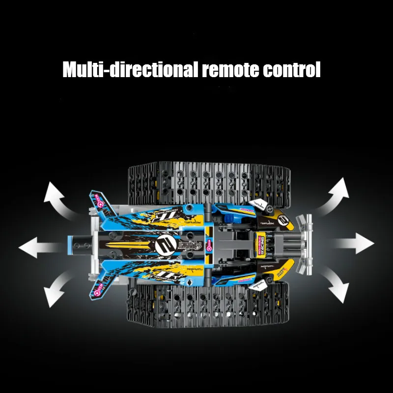 391 шт. приложение дистанционного управления автомобиля кирпичи технические RC гусеничная модель гонщика строительные блоки игрушки для детей подарок