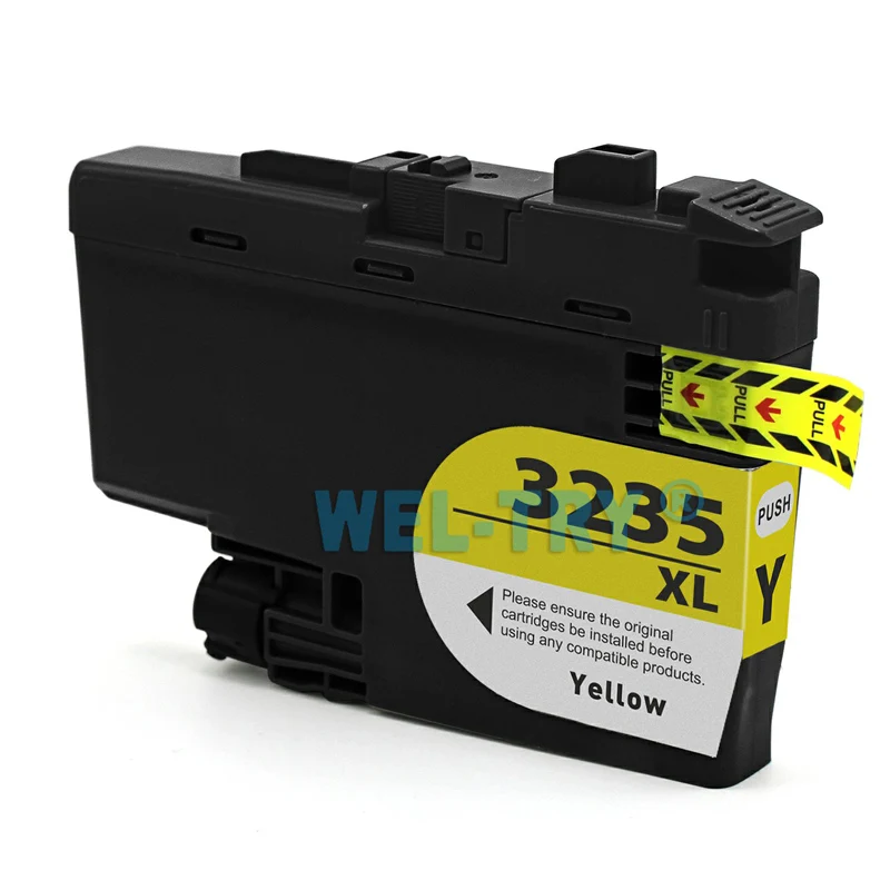 LC3235 чернильный картридж XL для brother DCP-J1100DW MFC-J1300DW, полные чернила с чипами, LC3235XL струйный картридж