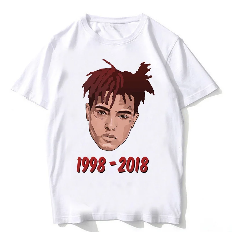 4 Новинка рэп xxxtentacion футболка уличная Мужская футболка хип-хоп футболка Летняя футболка для мужчин или женщин - Цвет: 4
