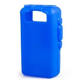 CS-Blue Силиконовый мягкий защитный чехол для Baofeng UV-5R/UV-5RA/UV-5R Plus/UV-5RE/UV-5RC/F8 - Цвет: CS-Blue