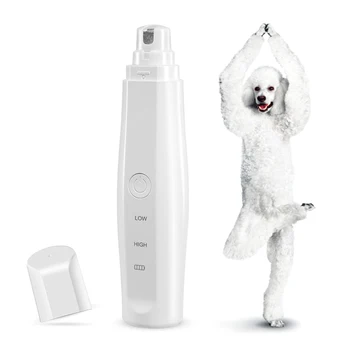 

USB Charging Protable Grinder Cat Electric Paws File Painless Pet Cut Dog Nail Clipper Nail Care Tool Grooming Professional