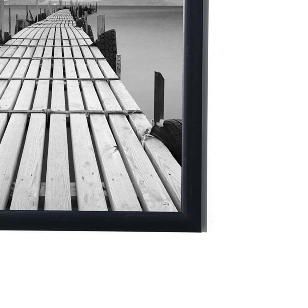 21*29,7 см черная имитационная деревянная настольная настенная фоторамка из твердого картона со стеклом для фотографий формата А4, сертификаты для оформления альбомов