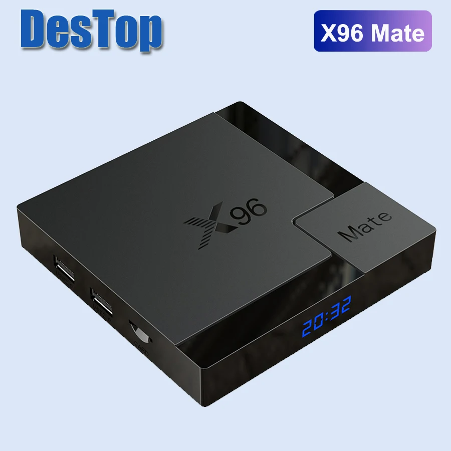 X96 Mate Android 10 Smart TV Box Allwinner H616 Четырехъядерный 4G 32G/64G 2 & 5 0G двойной WIFI 6K HD tv 20