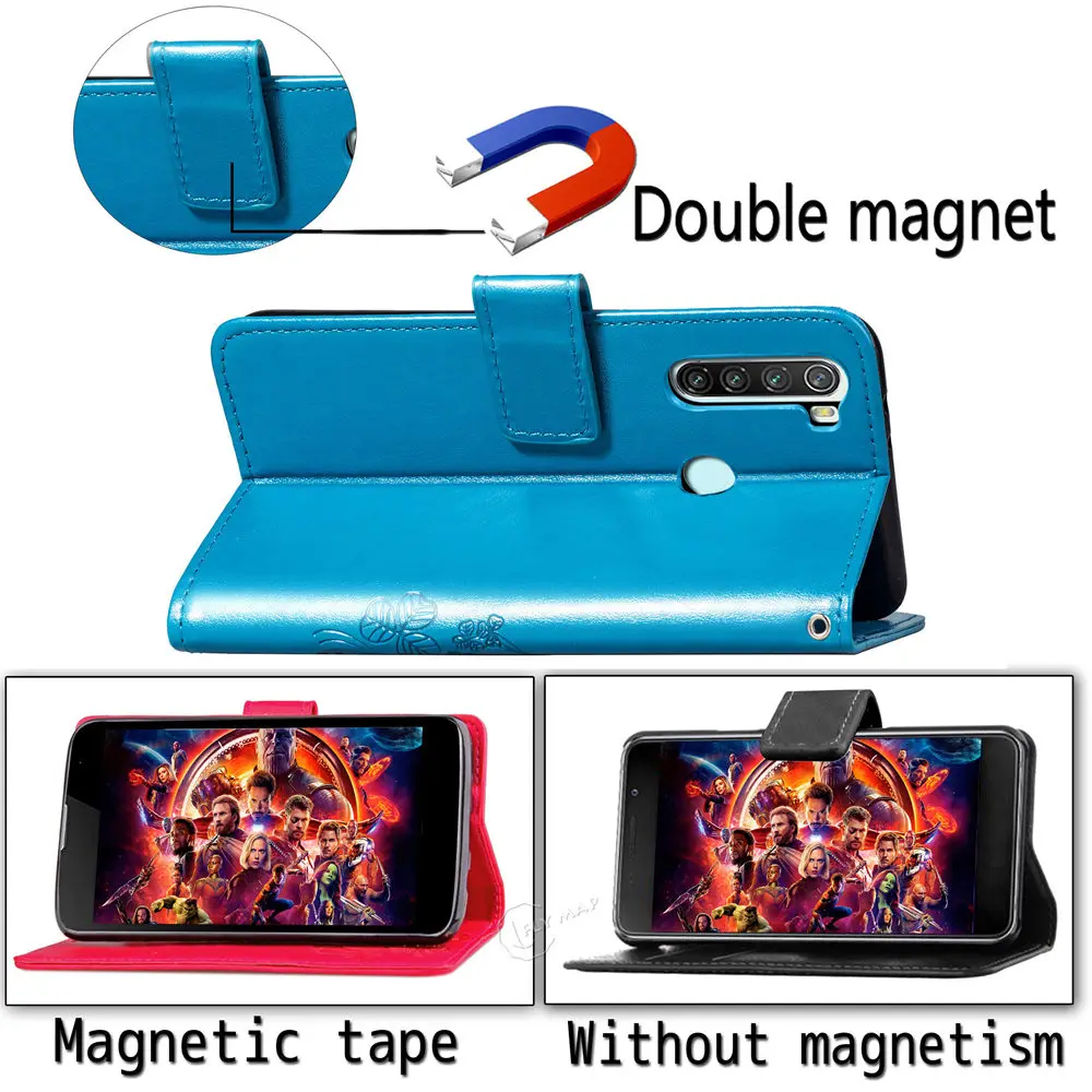 Case for Xiaomi Redmi Note 8 C3J M1908C3JH Wallet Flip Phone Leather Cover for Xiaomi Redmi Note8 M1908C3JG M1908C3JI Case Bag