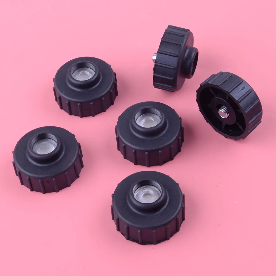 

LETAOSK 6pcs String Trimmer Head Left Hand Bump Knob Accessory 308042003 A 97910 A Fit For Homelite ST-385 ST-385C HLT28 ST285BC