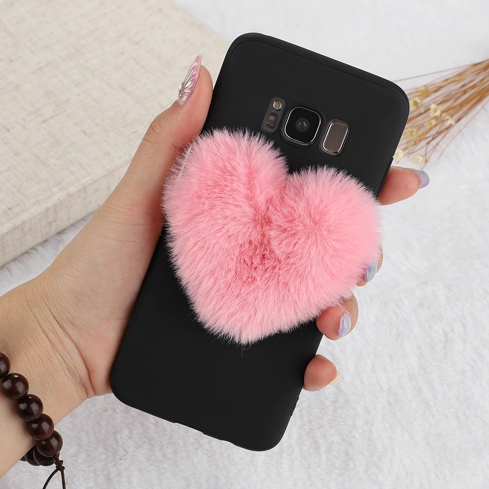 Флисовый чехол для Samsung Galaxy S20 Ultra L FADNUT S10 S10E S9 S8 Plus S7 Роскошный милый плюшевый
