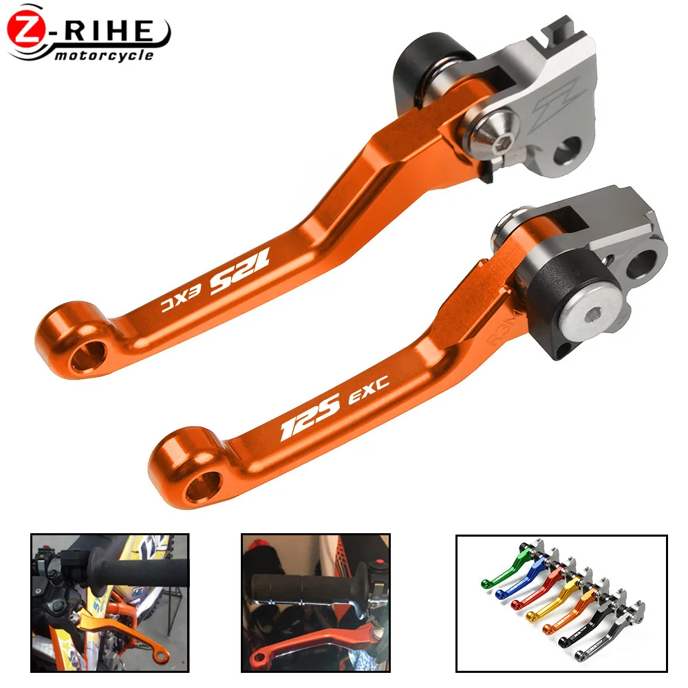 

Motorcycle Accessories Dirt Bike Pivot Brake Clutch Levers Adjustable For KTM 125EXC 125 EXC SIX DAYS 2009 2010 2011 2012 2013