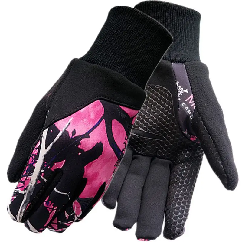 1 пара рыболовных перчаток охотничьи перчатки противоскользящие зимние теплые уличные походные велосипедные перчатки с полупальцами спортивные перчатки
