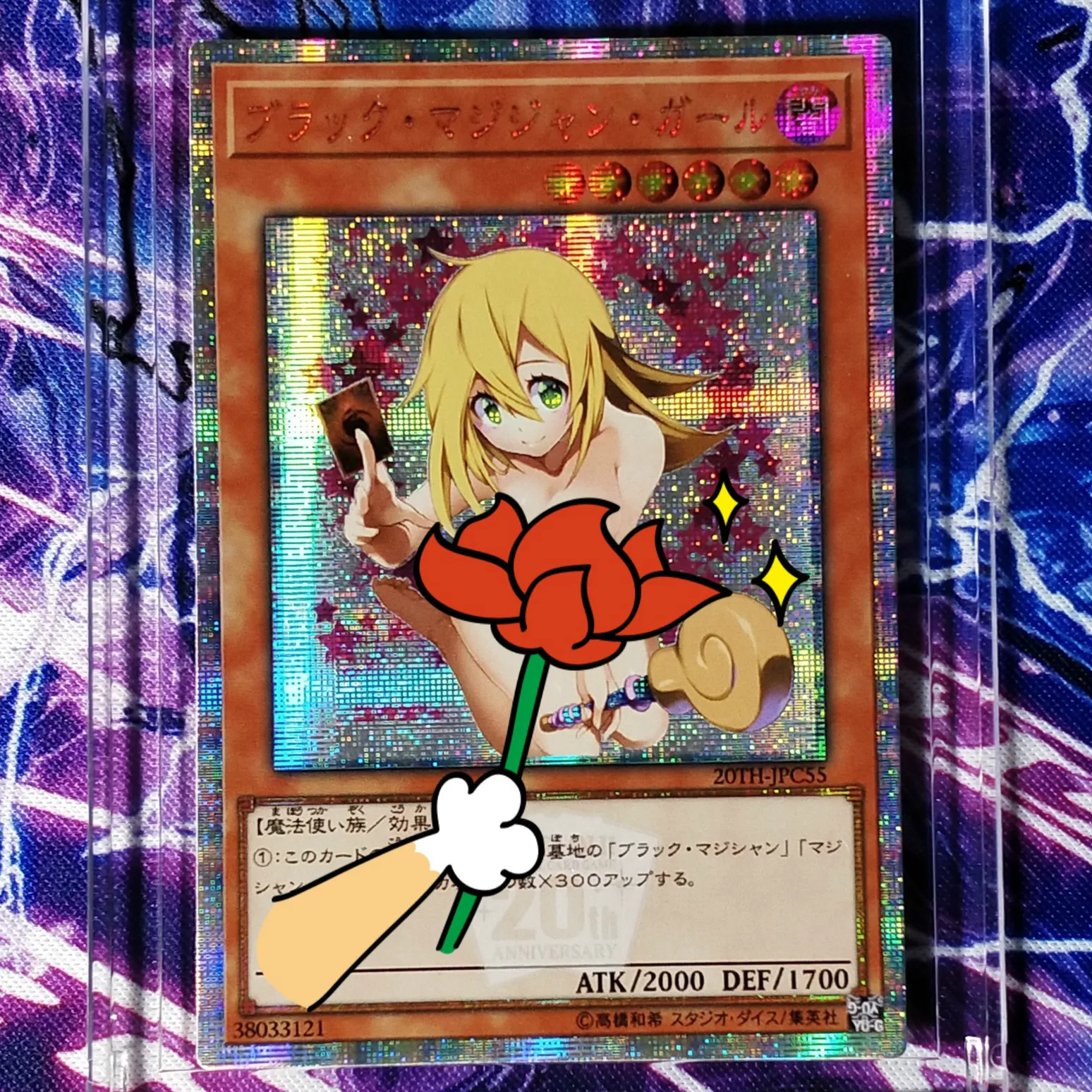 Yu Gi Oh DIY Dark Magician Girl красочные игрушки хобби коллекционные предметы игра коллекция