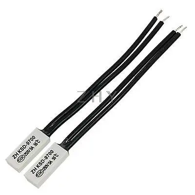 

KSD9700 Normal Close 55 Celsius Thermostat Temperature Switch 2 Pcs