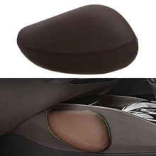 Мягкий протектор пены памяти Универсальный наколенник поддержки аксессуары для интерьера кожа Удобная подушка для ног автомобиля