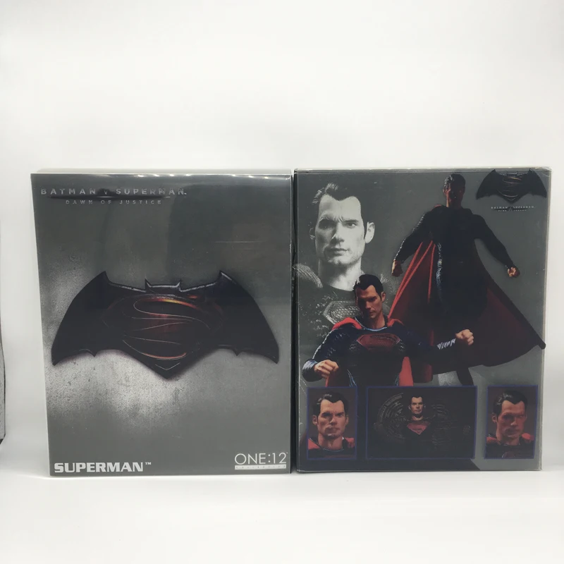 MEZCO Бэтмен против Супермена один: 12 коллективный Супермен 6," фигурка модель игрушка кукла подарок
