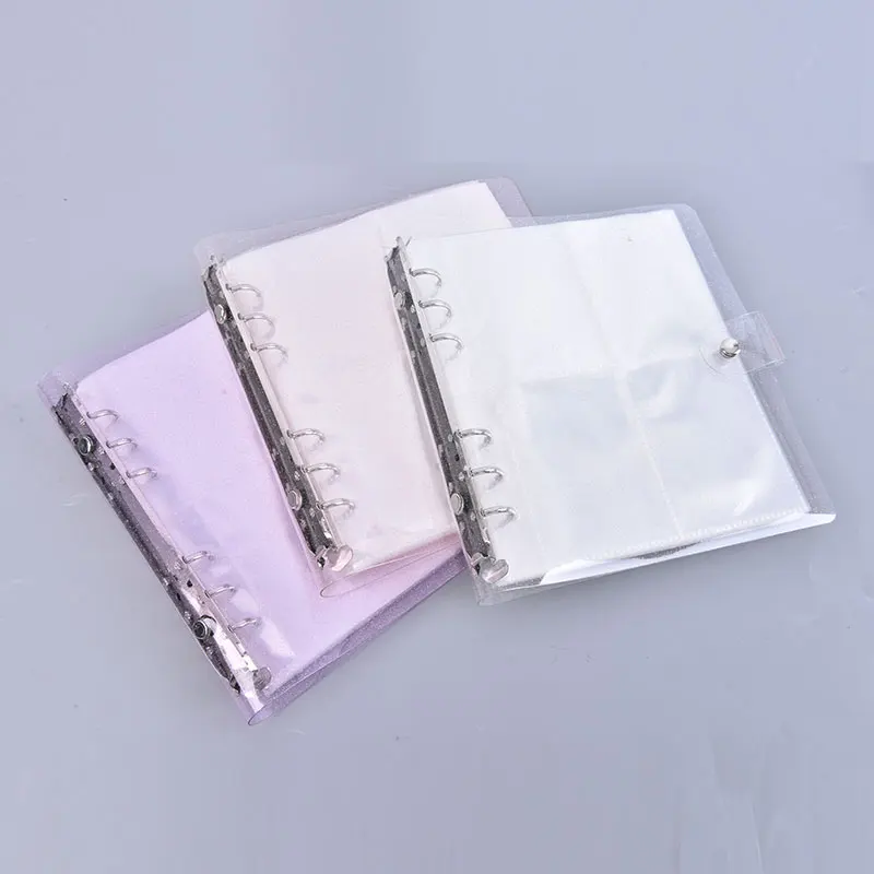 200 Pockets PVC Portable Photo Album Jelly Color For Mini Instax &amp Name Card Fits Photos De | Дом и сад