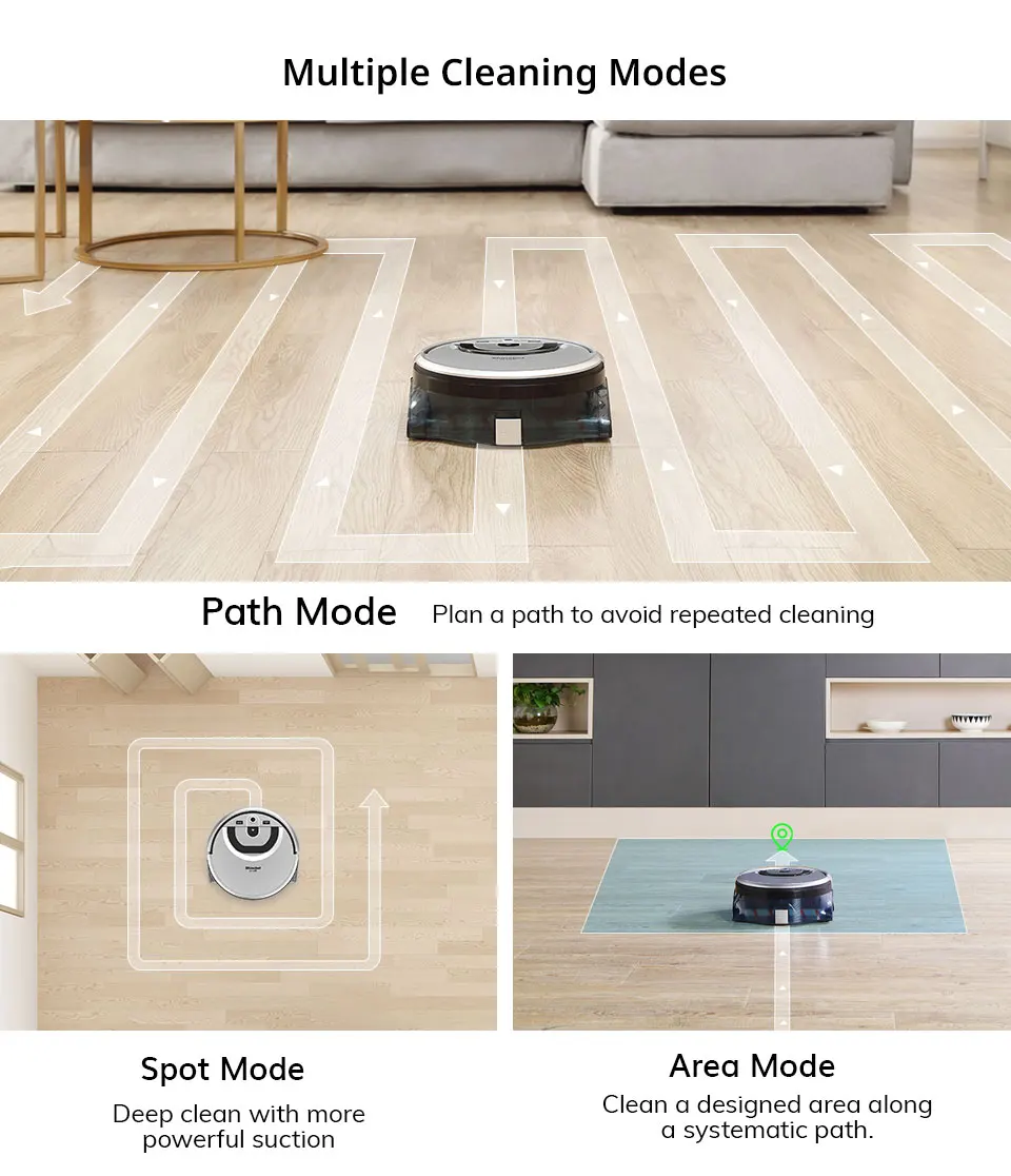 ILIFE W455 Shinebot Gyroscope Washing Floor APP Robot