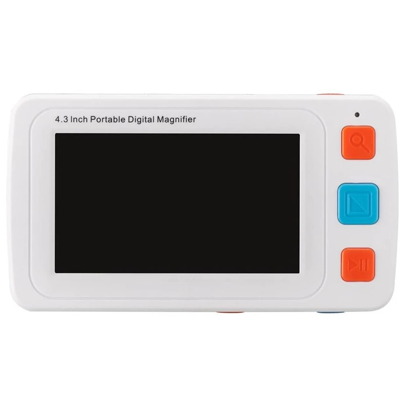 

4.3\" Digital Magnifier Electronic Reading Aid Foldable Handle 4-32 Times Zoom G88A