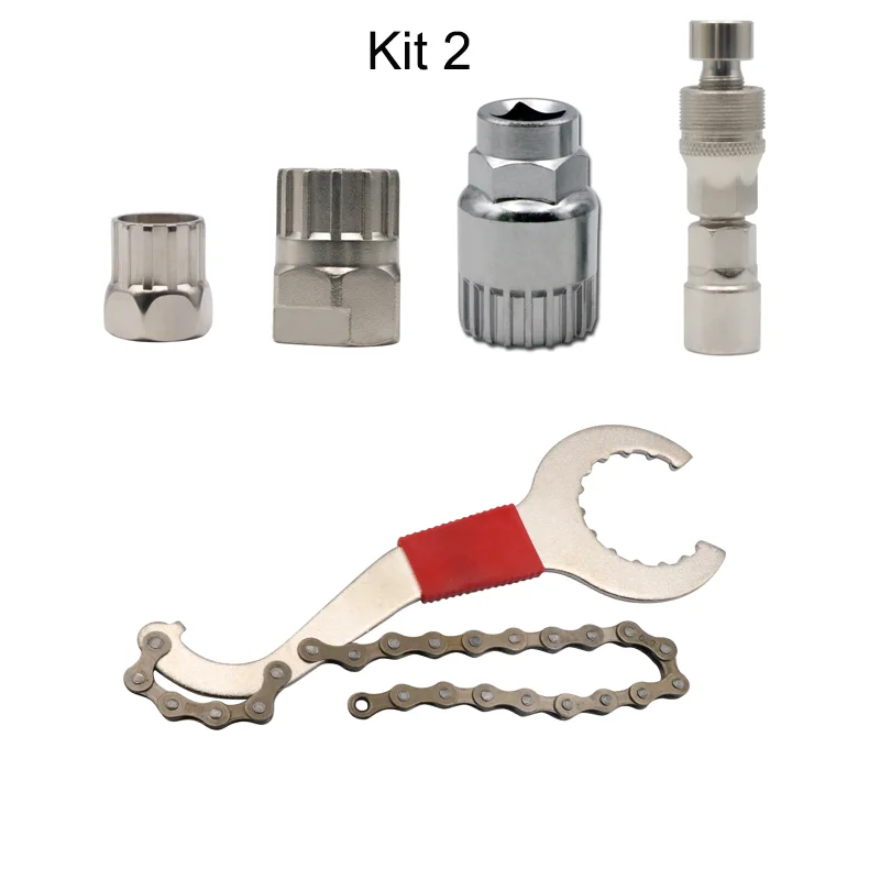 Kit Di Strumenti Di Riparazione Della Bicicletta, Manico Di Supporto Inferiore Cassetta Volantino D Inerzia Leva Catena Manivella Utensile Mul 94416537